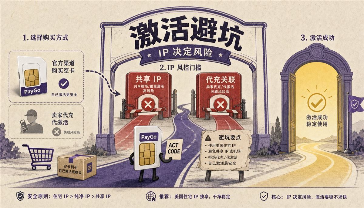 Ultra Mobile PayGo 激活流程