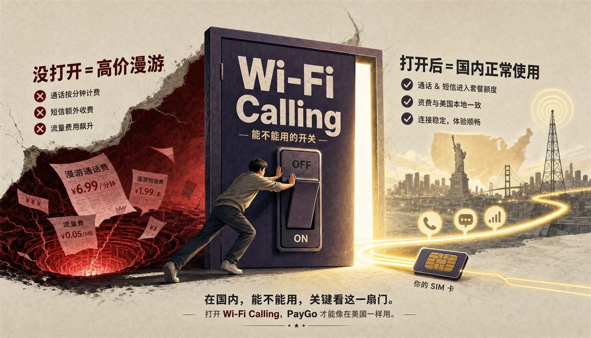 Wi-Fi Calling 使用要点